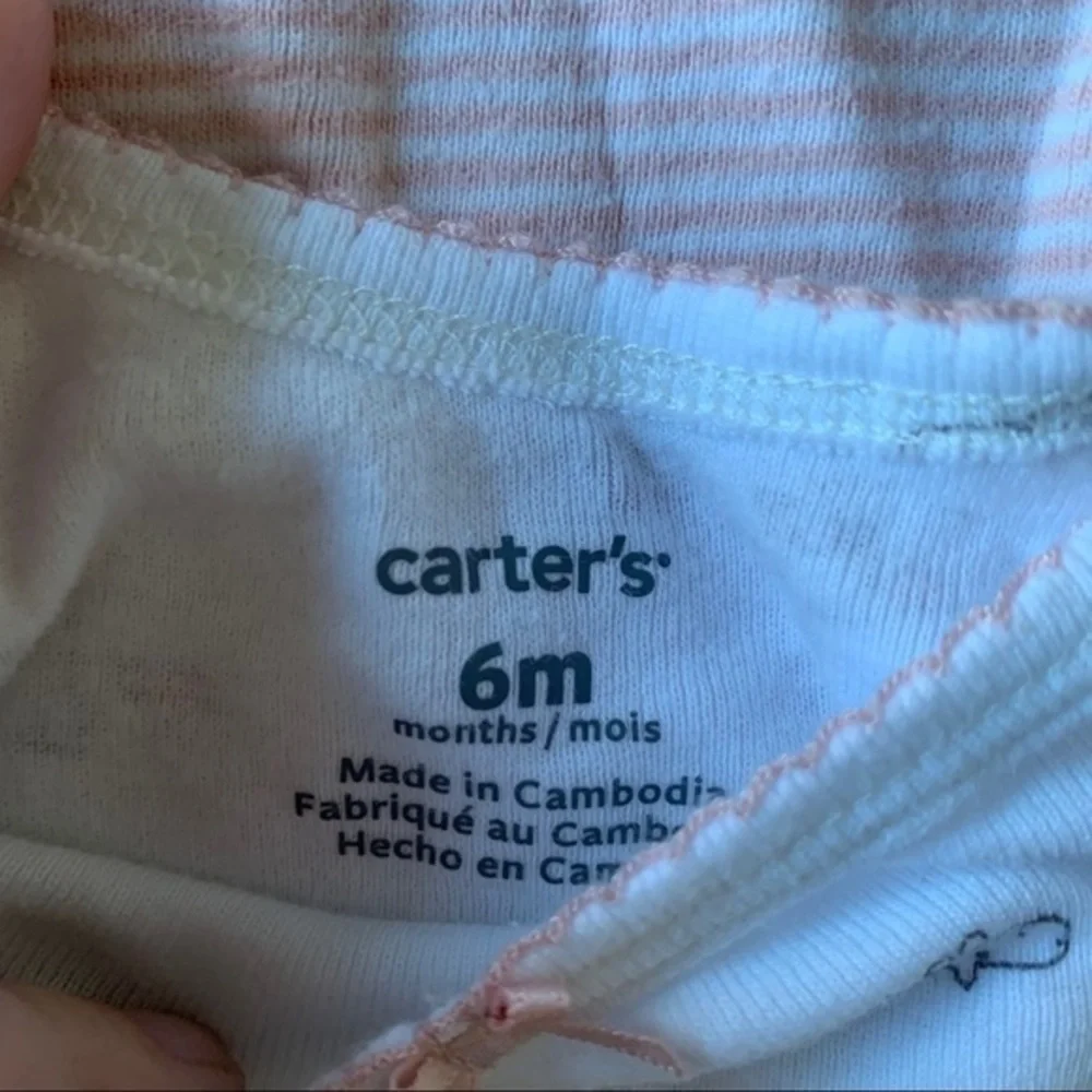 NFS. Carter’s pink 5 pack baby girl onesie set